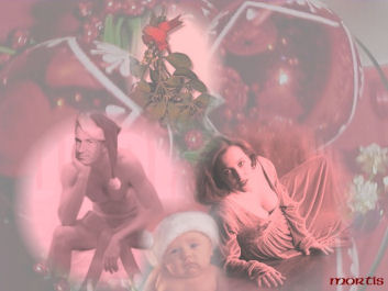 Red Bows and Mistletoe